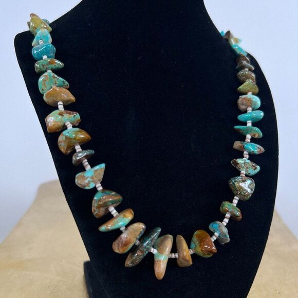 Green Stone Beaded Waist Chain - Bohemian Fairy Grunge Earthy Girl Belly Jewelry - Picture 5 of 6